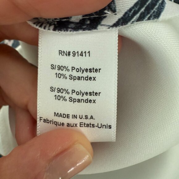 Clover Canyon swan print black pink pencil dress size M - Picture 5 of 5